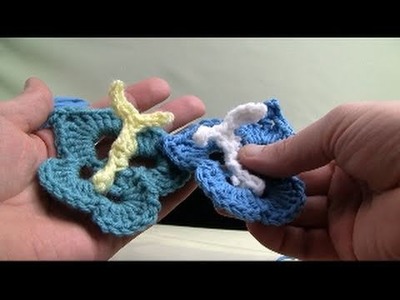 How To Crochet A Butterfly - Lily Sugar'N Cream Pattern