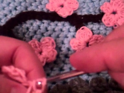 How to Crochet Cherry Blossom Beanie (Part 4)