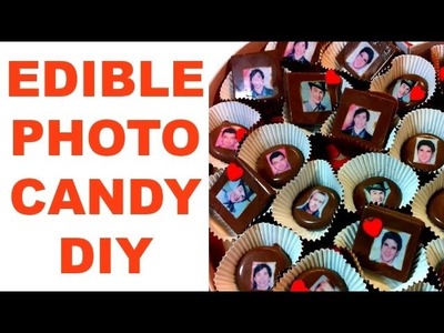 How To: Edible Photo Chocolates || DIY Chocolate