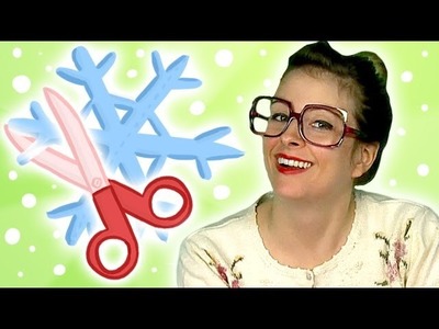 How to make a Paper Snowflake - Arts and Crafts (Cool School)