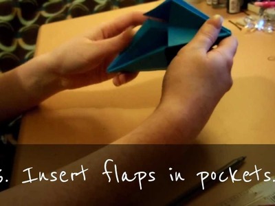 How to make a Sim's Plumb-bob (origami tutorial)