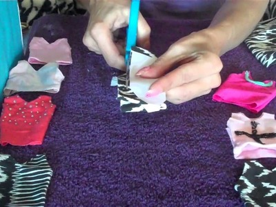 How to make Barbie Doll Clothes Singlet