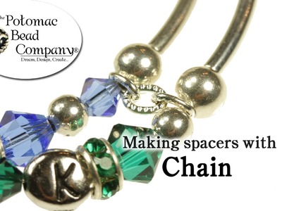 How to Make Spacer Beads with Chain