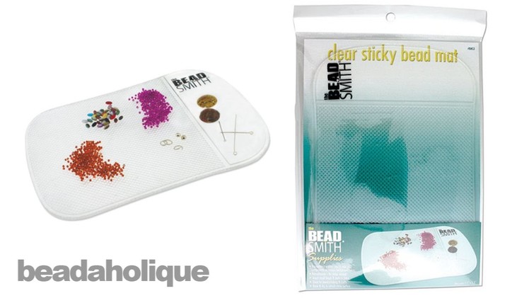 How to Use the Clear Sticky Bead Mat by Beadsmith