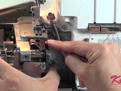 How to Use the Janome Serger Beading Attachment