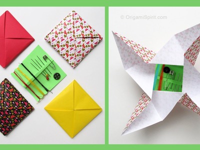 Origami Envelope -Menko :: Sobre Cuadrado