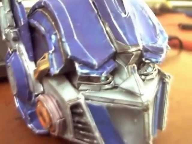 PaperCraft - Optimus Prime Face - Model