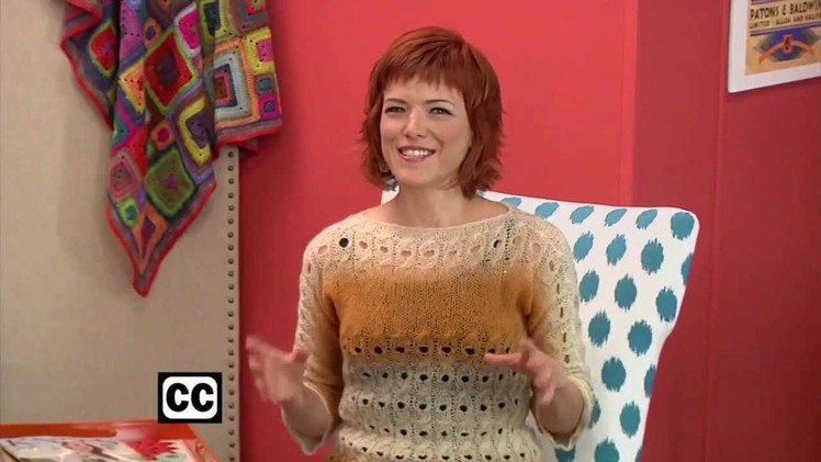 Preview Knitting Daily TV Episode 1201 with Vickie Howell - Cables