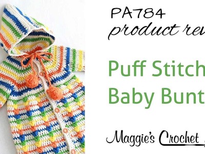 Puff Stitch Baby Bunting Product Review PA784