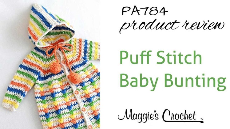 Puff Stitch Baby Bunting Product Review PA784