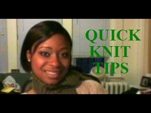 Quick Knit Tips: Ep. 3 Knit that Purl Row (on circulars)
