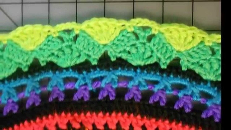 Rings of Change crochet pattern photo slideshow