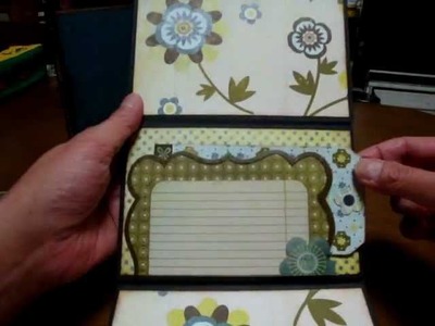 Scrapbooking "Flip Flap mini albums in Photo Stand"