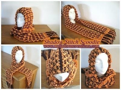 Shadow Stitch Scoodie - Crochet Tutorial