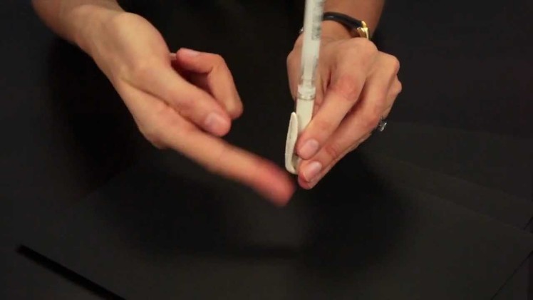 Signo - White Uni-ball Impact Pen
