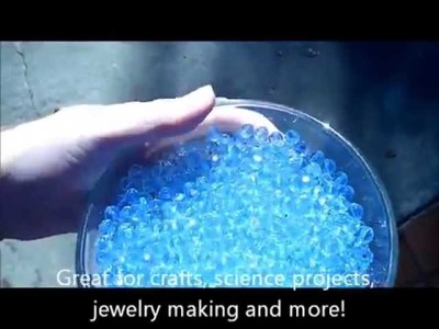 SolarActive® Blue Energy Beads | Color Changing Beads Video