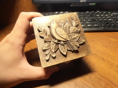 Wood carving | Carved jewelry box | handmade fine | art | gift | that podart | how to make