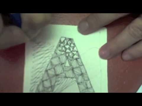 Zentangle® Alphabet
