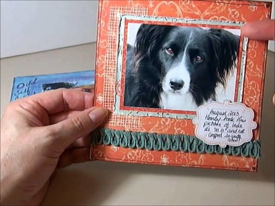 6x6 Scrapbook Layouts using mesh