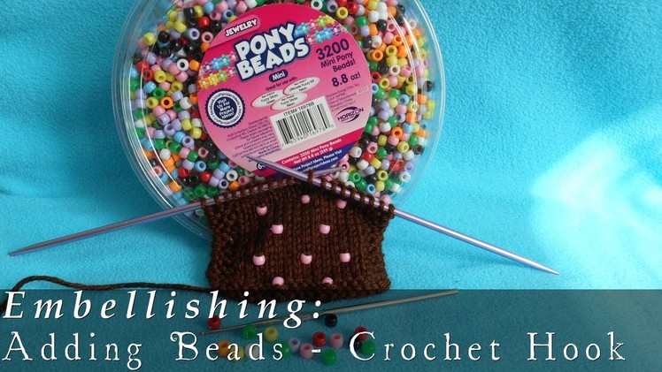 Adding Beads { Crochet Hook Method }