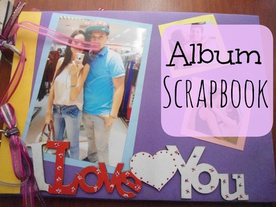 Album Scrapbook - regalo de aniversario