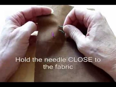 Beading Lesson: Removing Beads from Fabric