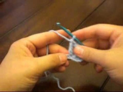 Beginning Crochet, how to make a treble crochet