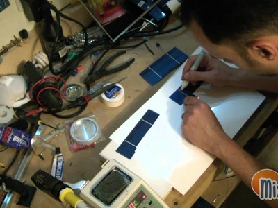 Broken LCD to Solar Panel recycling green DIY Project Part 1