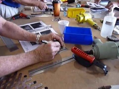 "Build your own binder" mini workshop at the Zenith Aircraft Open Hangar Day