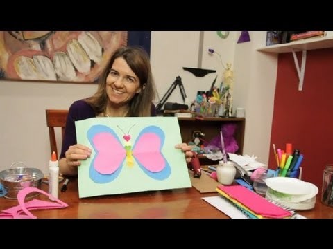 Butterfly Crafts Using Heart Shapes : Fun & Simple Crafts