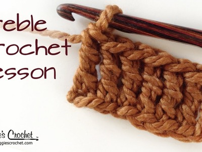Crochet Basics: Treble Crochet Lesson - Right Handed