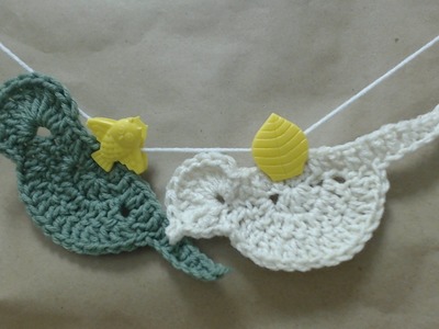 Crochet Bird Applique Advanced Stitches