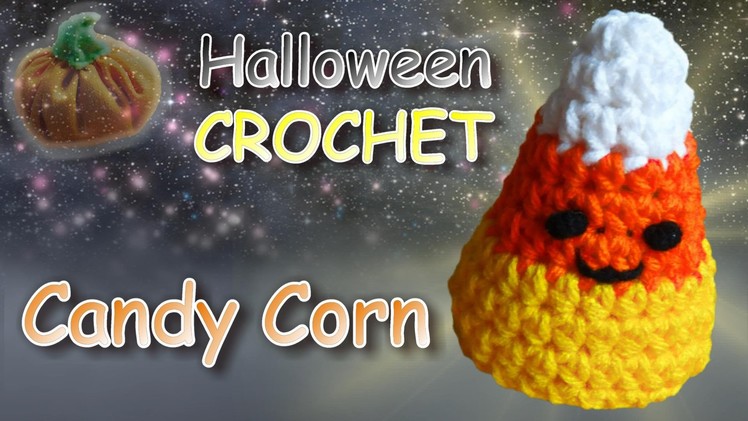 Crochet Candy Corn Tutorial - Half Double Crochet Stitch
