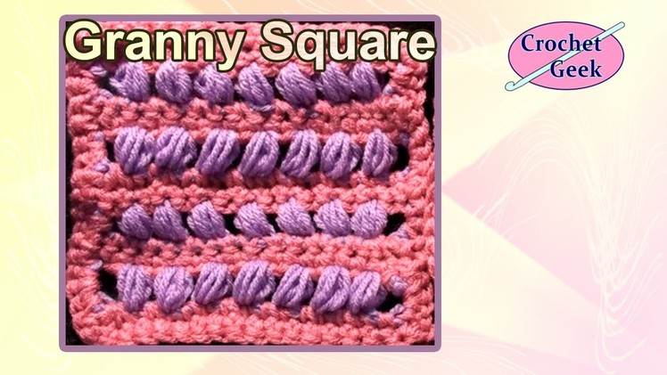 Crochet Geek Square