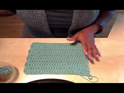 Crochet How to Keep Your Scarf Straight
