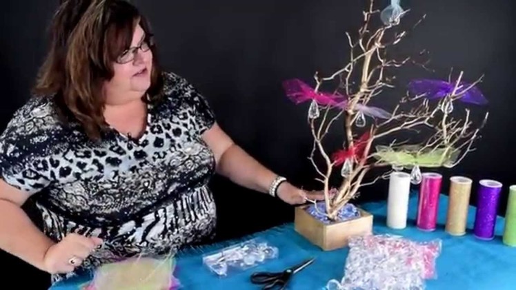 Decorate a Manzanita Tree Centerpiece - DIY Tutorial