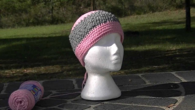 Dimple Hat Crochet Tutorial