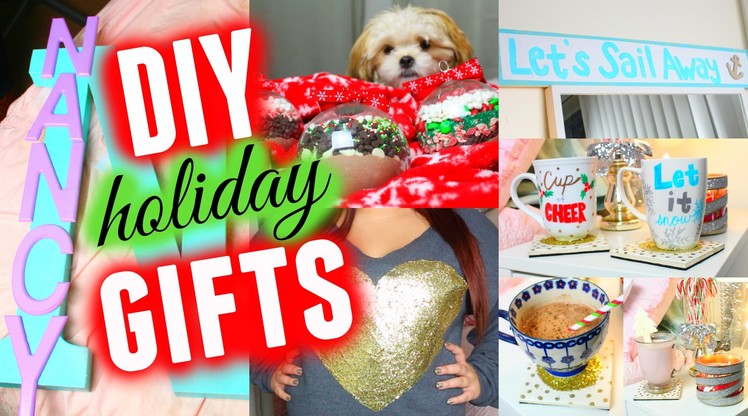 DIY Holiday Gifts! Cute, Easy, & Cheap!