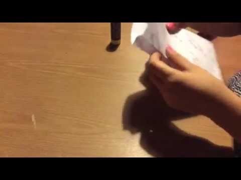 DIY How to make a paper pocket