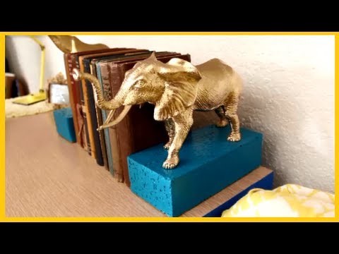 DIY: How to make Book Ends. Stopers Awesome Project