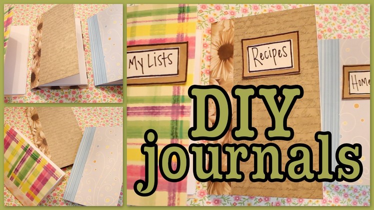 DIY: Journals