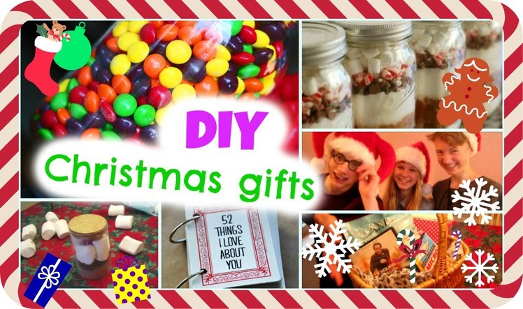 DIY Last Minute Christmas Gifts: Easy and cheap presents!