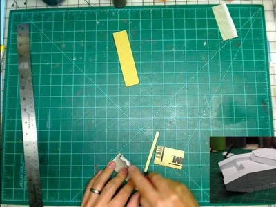 DIY sanding blocks - styrene modeling tools for scratch built