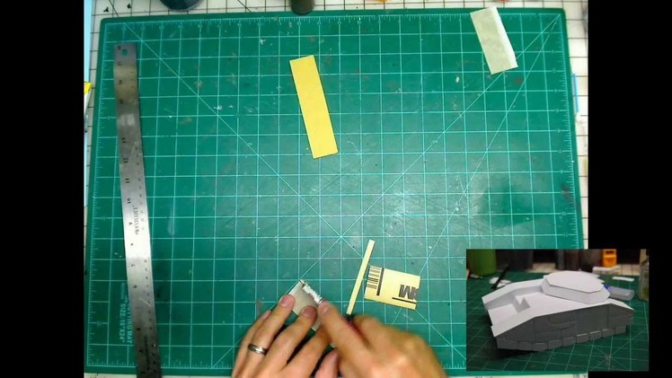 DIY sanding blocks - styrene modeling tools for scratch built