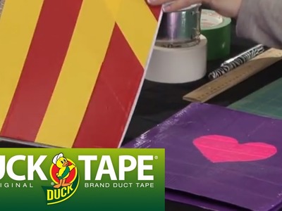 Duck Tape Craft Ideas: How to Make a School Folder