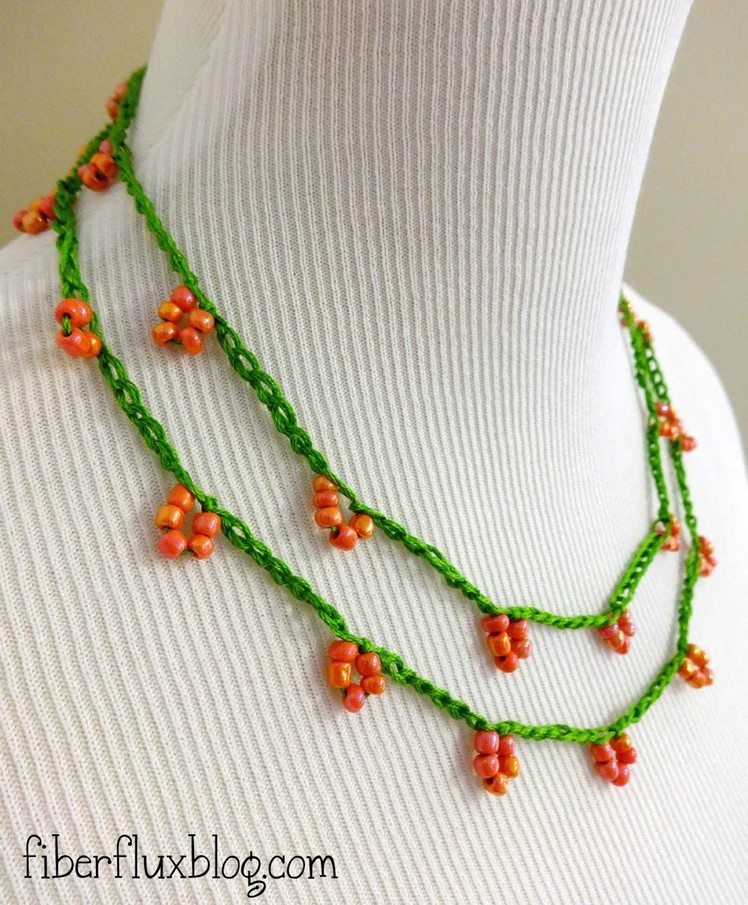 Episode 76: How to Crochet the Coral Blossom Necklace
