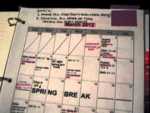 First Youtube Video. DIY Planner