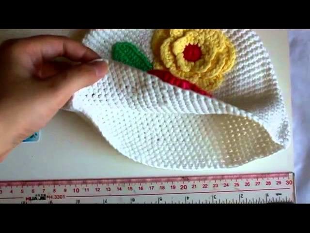 Flower Crochet Toddler Baby Hat Photography Prop HANDMADE Kid cap ett6w White