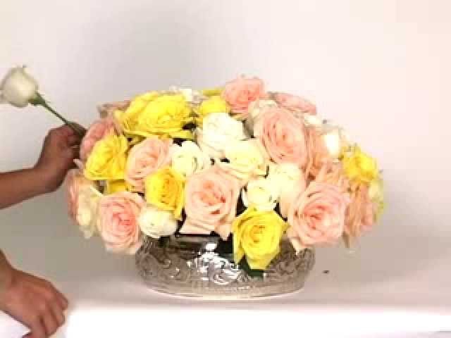 How to Arrange Flowers: DIY Wedding Flowers, Oasis Flower Arrangements | GlobalRose
