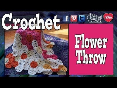 How To Crochet A Flower Throw